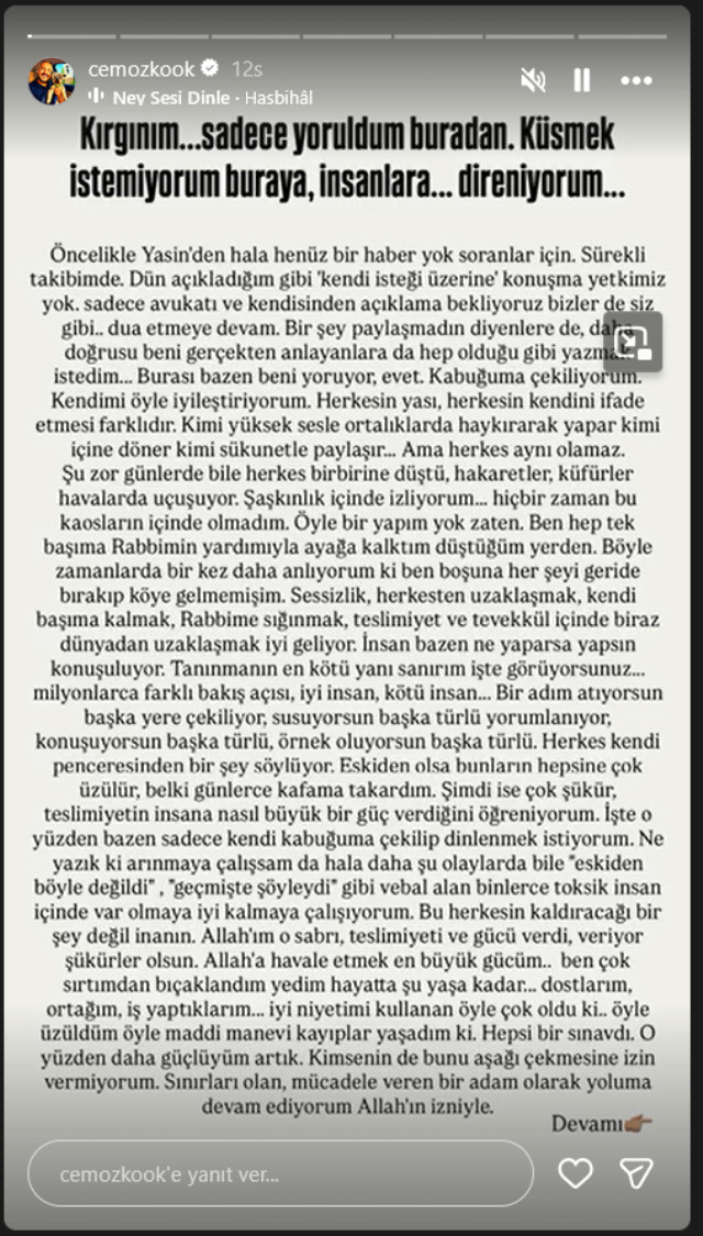 Abisi Cem Özkök olayı