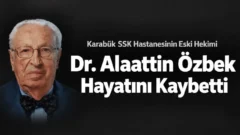 Alaattin Özbek Kimdir? Neden Öldü? Karabük SSK Hastanesi Eski Doktoru Nereli?