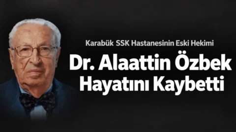 Alaattin Özbek Kimdir? Neden Öldü? Karabük SSK Hastanesi Eski Doktoru Nereli?