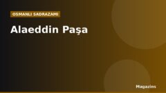 Alaeddin Paşa Kimdir? Hayatı, Sadrazamlığı ve Dönemin Önemli Olayları