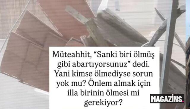 Alina Boz'un annesi Olga Boz'dan yıkım tepkisi