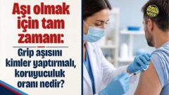 Aşı olmak için tam zamanı: Grip aşısını kimler yaptırmalı, koruyuculuk oranı nedir?