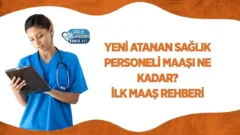 Yeni Atanan Sağlık Personeli Maaşı Ne Kadar? İlk Maaş Rehberi