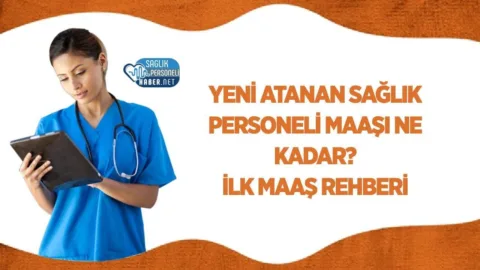 Yeni Atanan Sağlık Personeli Maaşı Ne Kadar? İlk Maaş Rehberi