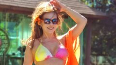 Aydan Şener’den bikinili fotoğraflar