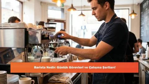 Barista Nedir: Günlük Görevleri ve Çalışma Şartları!