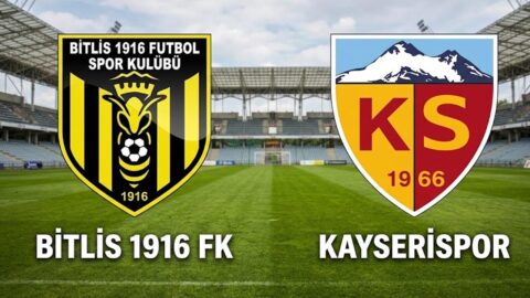Bitlis 1916 FK-Kayserispor maçı ne zaman, nereden izlenir ve hangi kanalda? İşte detaylar