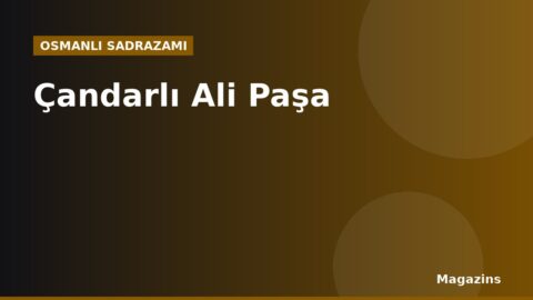 Çandarlı Ali Paşa Kimdir? Hayatı, Sadrazamlığı ve Dönemin Önemli Olayları