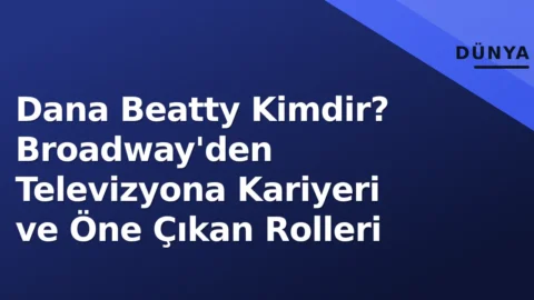 Dana Beatty hakkında merak edilenler: kimdir?