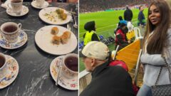 Dünyanın en pahalı futbolcusunun annesi İstanbul’a hayran kaldı: Baklava yedi, çay içti