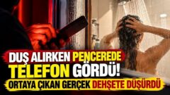 Duş alırken pencerede telefon gördü! Ortaya çıkan gerçek dehşete düşürdü