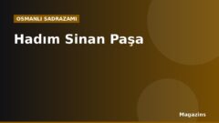 Hadım Sinan Paşa Kimdir? Hayatı, Sadrazamlığı ve Dönemin Önemli Olayları