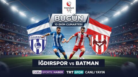 Iğdırspor Batman Petrol maçı nereden izlenir? Şifresiz mi ve hangi kanalda?