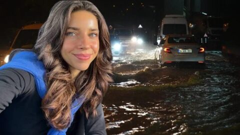 İstanbul’da araçlar suyla doldu! Elvin Levinler’den trafikte tepki çeken paylaşım