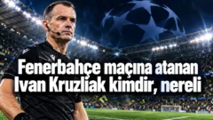 Ivan Kruzliak kimdir, nereli? Fenerbahçe maçına atanan Ivan Kruzliak hakkında bilinenler