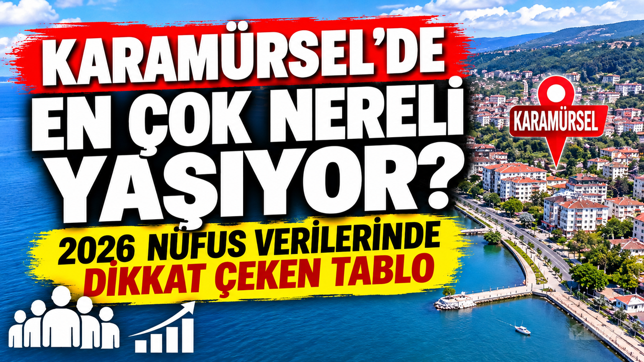 Merak edilen isim Karamürsel’de en çok: nereli?