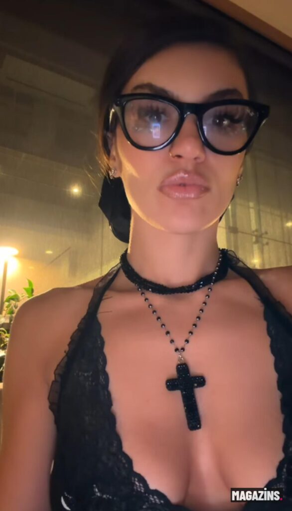 Kısmetse Olur Cansel Çördük dantel tulumuyla sokaklarda dolaştı