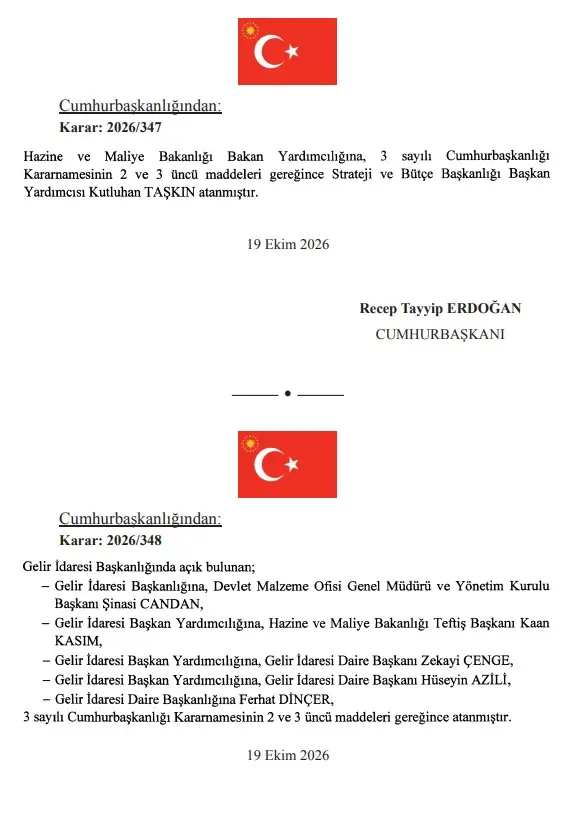 Maliye Bakan Yardımcısı Kutluhan Taşkın