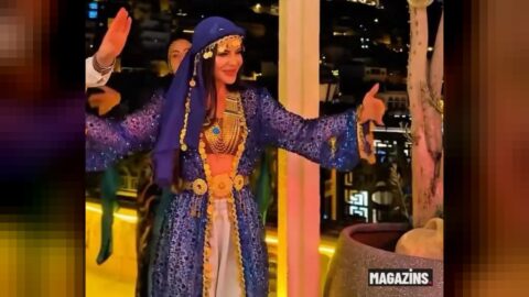 Mardin’de Simge Sağın fırtınası! Çiğ köfte yoğurdu, halay çekti