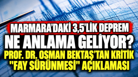 Marmara’daki 3,5’lik Deprem hakkında merak edilenler: nedir?