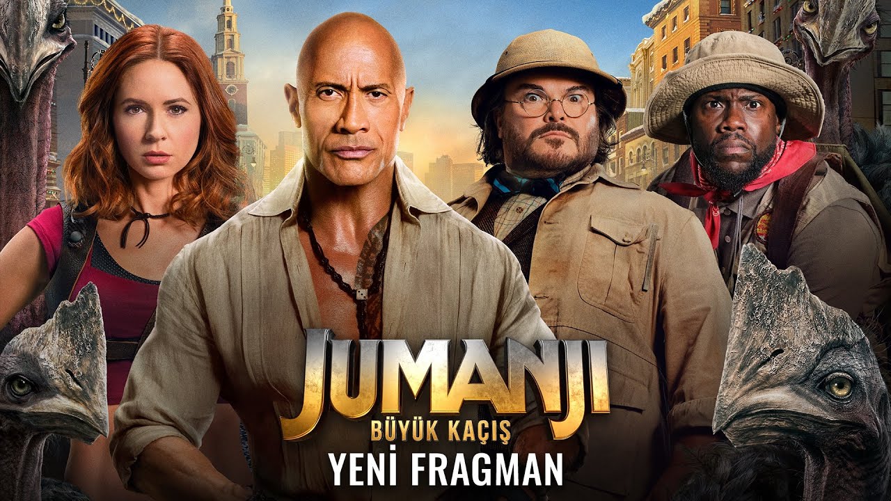 Merakla Beklenen Jumanji: Büyük Kaçış Filminin Türkçe Altyazılı Fragmanı Yayınlandı