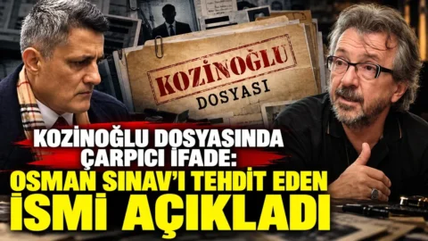 Merak edilen isim Osman Sınav’ı Tehdit Eden İsim: kimdir?
