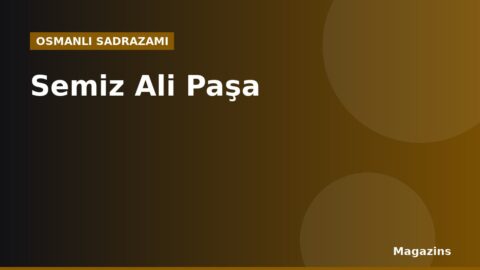 Semiz Ali Paşa Kimdir? Hayatı, Sadrazamlığı ve Dönemin Önemli Olayları