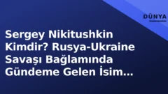 Sergey Nikitushkin kimdir? İşte hayatı ve kariyeri