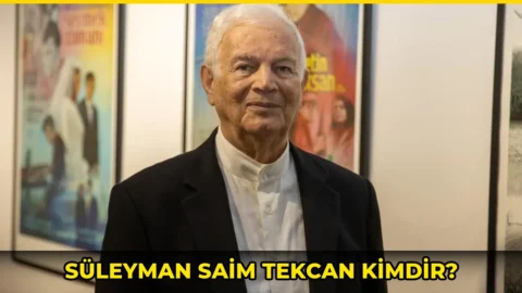 Süleyman Saim Tekcan kimdir?