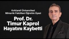 Timur Kaprol kimdir? Prof. Dr Timur Kaprol hakkında bilinenler