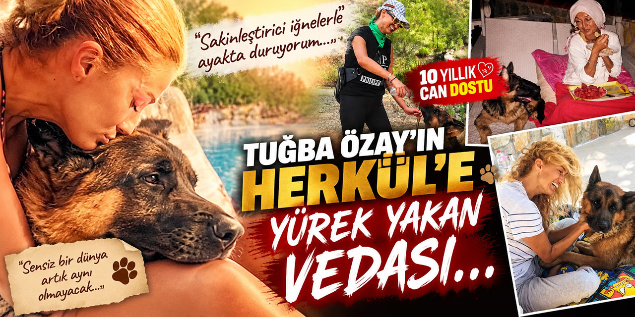 Tuğba Özay: acısı büyük; 10 yıllık dostuna veda etti