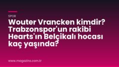 Wouter Vrancken kimdir? Trabzonspor’un rakibi Hearts’ın Belçikalı hocası kaç yaşında?