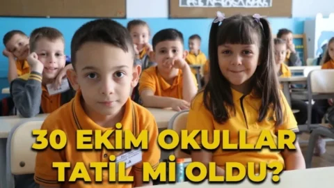 Yarın Okullar tatil mi? Okullar tatil mi? Yarın okullar açık mı, kapalı mı?